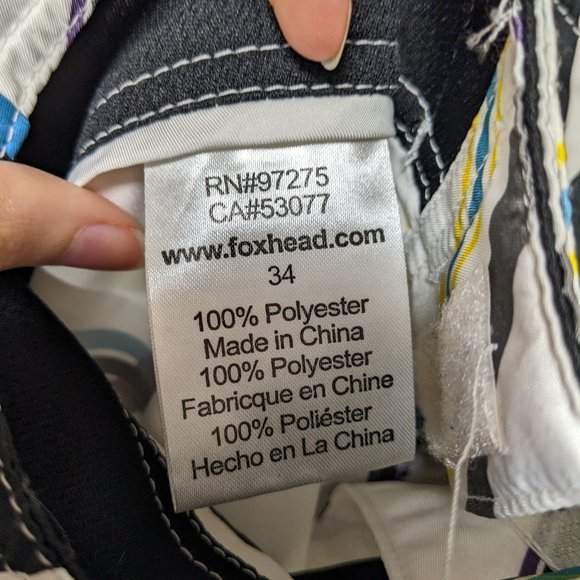 3 for $30 - Fox Men's Swim Trunks - Picture 4 of 4